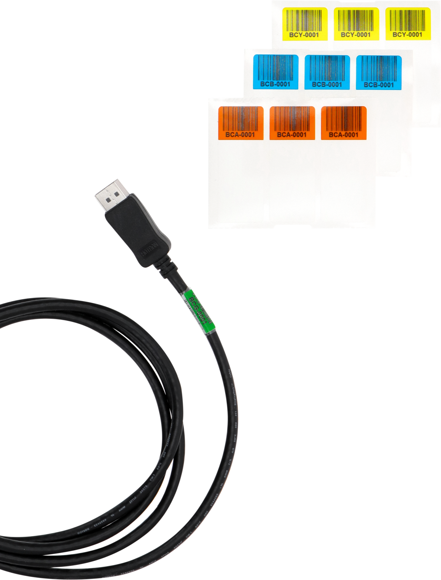 4 x 30 Cable Labels for bulk items