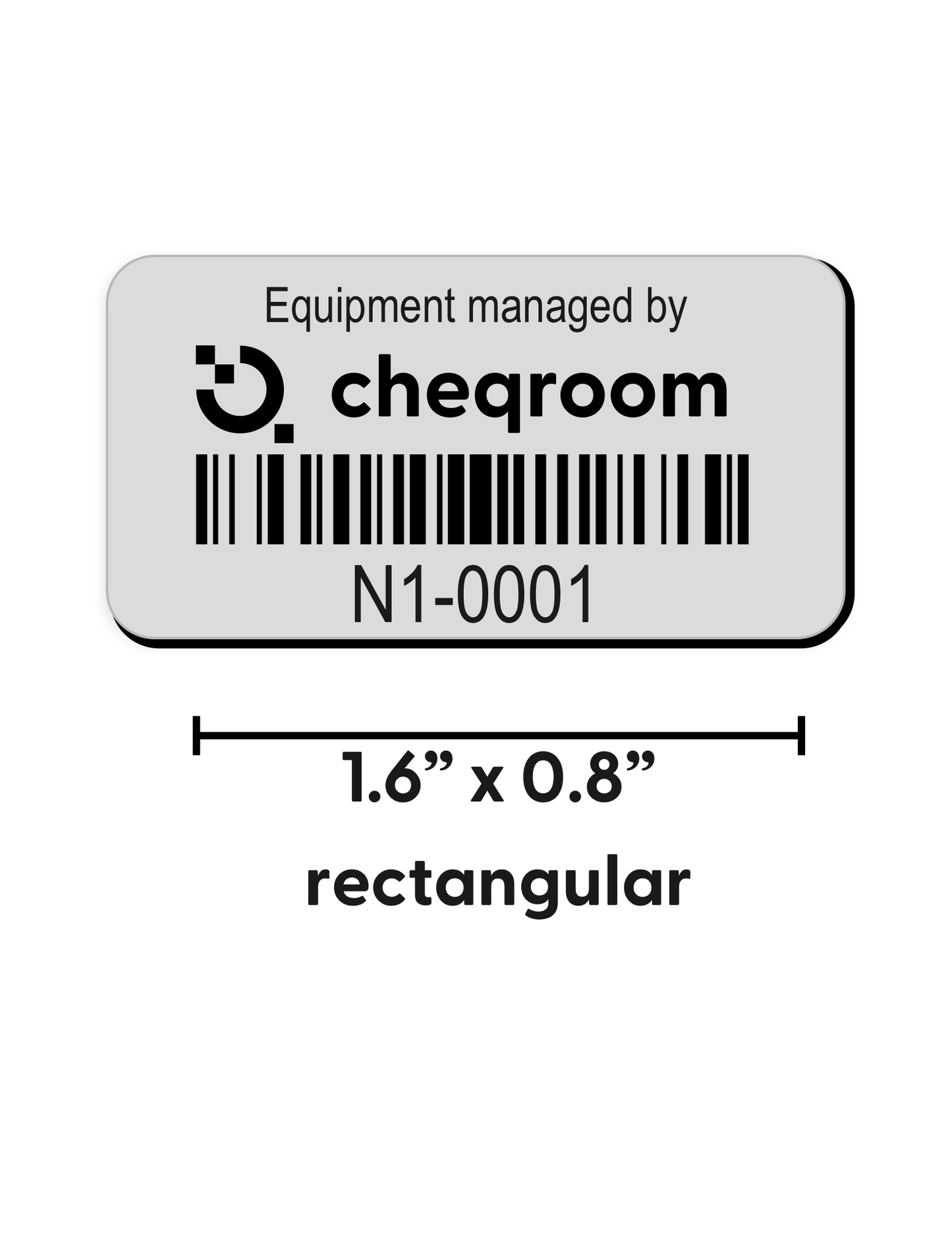 100 Engraved Tags